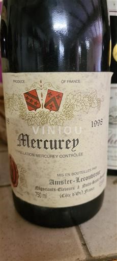 Borgogna Mercurey Amsler-Lecouvet 1998