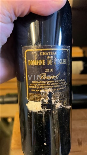 Bordeaux Pomerol Domaine Domaine de l'Église 2010