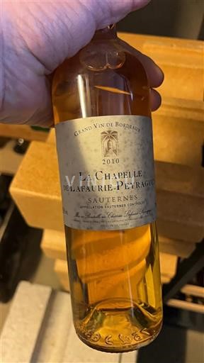 Бордо Сотерн Château Lafaurie-Peyraguey La Chapelle de Lafaurie-Peyraguey 2010
