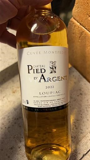Bordeaux Loupiac Château Pied d'Argent Montpezat 2022