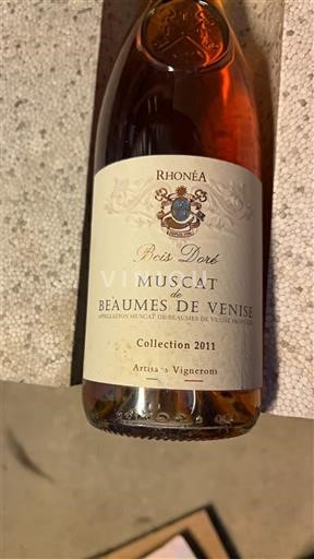 Vallée du Rhône Muscat-de-beaumes-de-venise Rhonéa Bois Doré 2011
