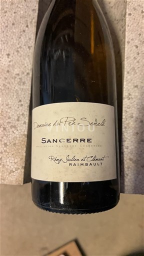 Vallée de la Loire Sancerre Domaine Pré Semelé 2012
