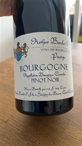 Bourgogne Arthur Barolet & Fils Prestige 2017