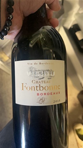 Bordeaux Château Fontbonne 2015