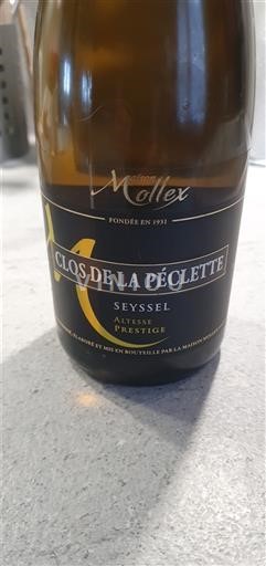 Savoie og Bugey Seyssel Maison Mallex Clos de la Pécllette 2015