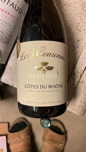 Rhône Valley Côtes-du-Rhône Les 3 Couronnes 2015