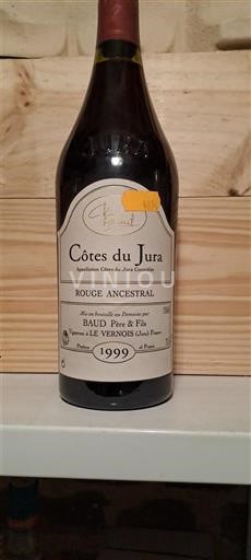 Jura Côtes-du-jura Baud Père & Fils Rouge Ancestral 1999