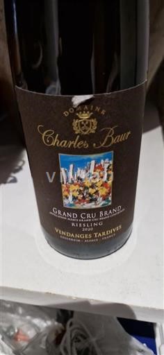 Alsacia No especificado Grand Cru Domaine Charles Baur 2020