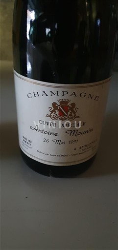 Champagne Antoine Moulin Spéciale 1991