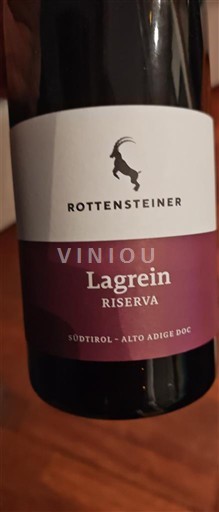 Trentino-Etelä-Tiroli Määrittelemätön Rottensteiner Lagrein Riserva 2017