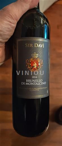 Toscane Brunello di Montalcino Ser Davì 2014