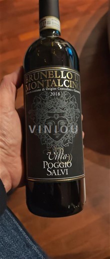Toscane Brunello di Montalcino Villa Poggio Salvi 2018