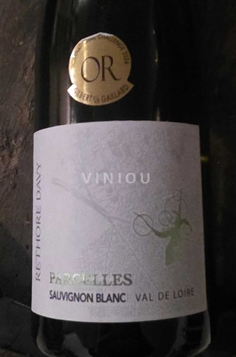Thung lũng sông Loire Thung lũng Loire Domaine Rethoré Davy Parcelles Sauvignon Blanc Không niên vụ
