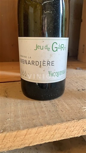 Vallée du Rhône Vacqueyras Domaine La Monardière Jeu de Garri 2020