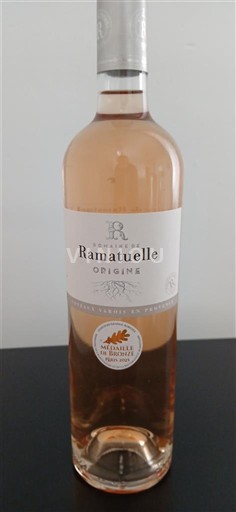 Provence Côtes-de-Provence Ramatuelle Origine Icke årgångsbetecknad