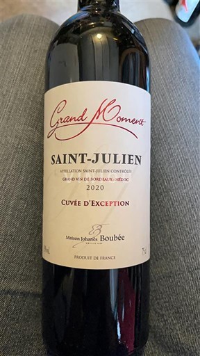 Bordeaux Saint-Julien Maison Johanns Boubée Grand Moment d'Exception 2020