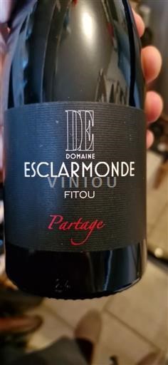Languedoc Fitou Domaine Esclarmonde Partage 2015