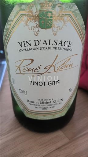 Alsace René et Michel Klein Icke årgångsbetecknad