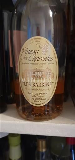 Poitou-Charentes Pineau des Charentes GAEC Les Barbins Les Barbins Niet-geïntegreerd