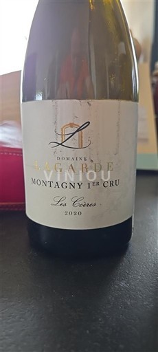 Bourgogne Premier Cru Domaine Legarde Les Crêts 2020