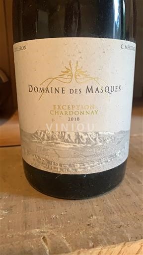 Provence, Nedre Rhône-dalen, Korsika Medelhavet Domaine S Masques Exception Chardonnay 2018