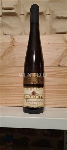 Elzas Gewurztraminer Vendanges Tardives Jean Geiler 2007