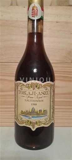 Tokaj E paspecifikuar 5 Puttonyos 1988