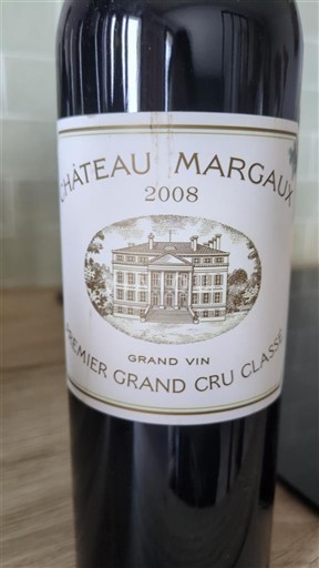 Bordeaux Margaux Grand Cru Château Margaux Grand Vin 2008