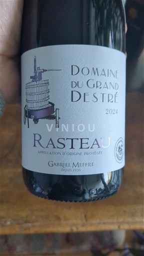 Thung lũng Rhône Rasteau Domaine Grand Destré 2024