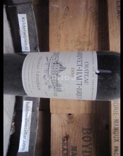 Bordeaux Pessac-Léognan Grand Cru Château Branet-L'Haut-Brion 1986