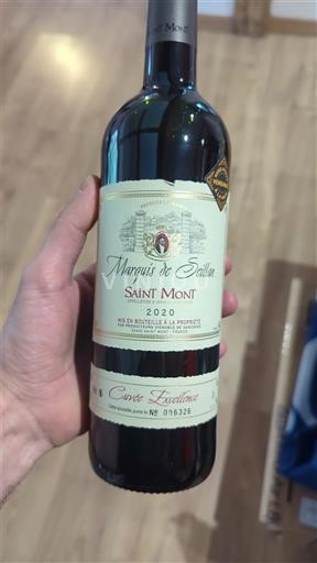 Sydvestfrankrig Saint-Mont Marquis de Sallem Excellence 2020