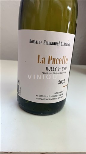 Borgoña No especificado Premier Cru Domaine Emmanuel Giboulot La Pucelle 2022