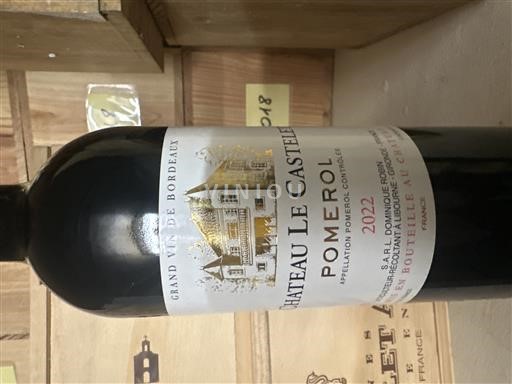 Vin Rouge sec 2022 Château Le castelet 2022 France Bordeaux Pomerol AOC