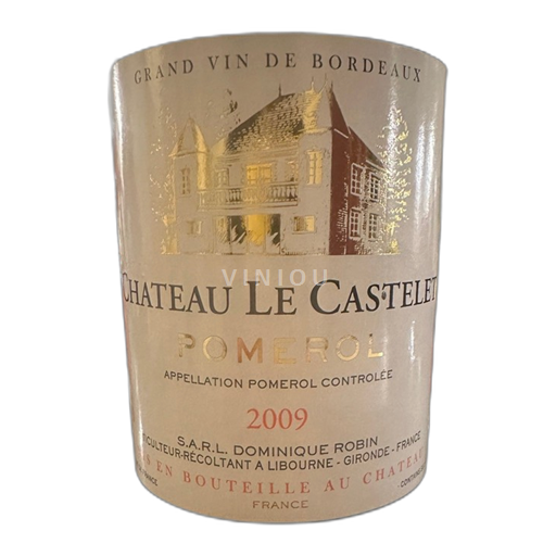Bordeaux Pomerol Château Le castelet 2022 2022
