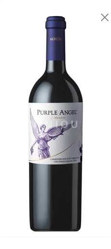 Vale de Rapel Vale do Colchagua Montes Purple Angel 2019