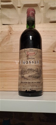 Bordeaux Saint-Émilion Château Bonnet Cruse 1969