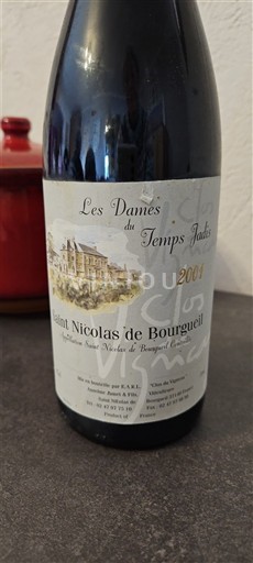 Loire Valley Saint-Nicolas-De-Bourgueil Les Dames du Temps Jadis 2004