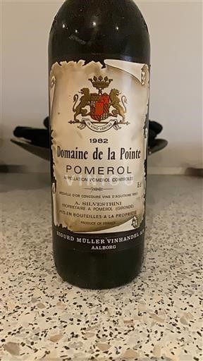 Bordeaux Pomerol Domaine La Pointe 1982