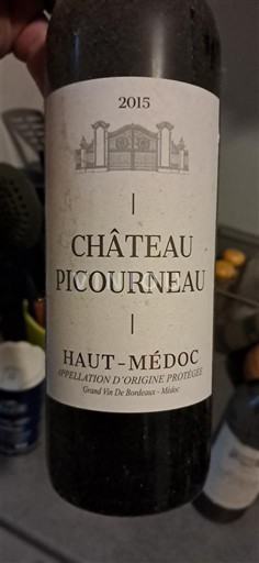 Bordeaux Haut-Médoc Château Picourneau 2015