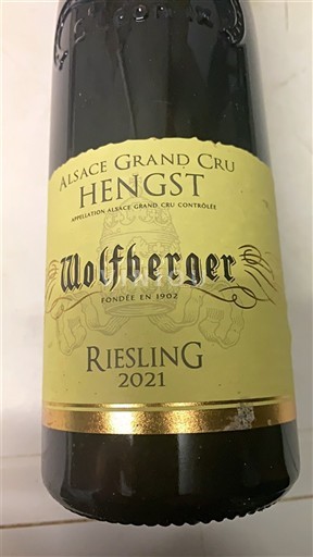 Alzacija Ni doloceno Grand Cru Wolfberger 2021