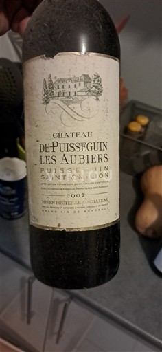 Bordeaux Puisseguin-saint-émilion Château Puisseguin Les Aubiers 2007