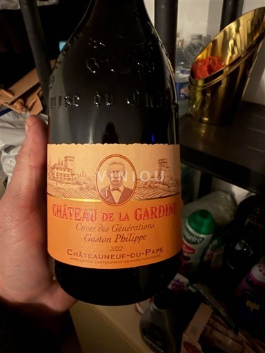 Thung lũng Rhône Châteauneuf-du-pape Château La Gardine des Générations Gaston Philippe 2022