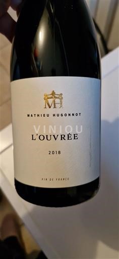Borgoña Mathieu Hugonnot L’Ouvrée 2018