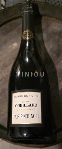 Champagne J.M. Gobillard & Fils Pur Pinot Noir Blanc de Noirs Niet-geïntegreerd