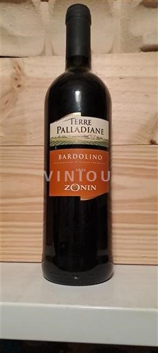 Vénétie Bardolino Zonin Terre Palladiane 2002