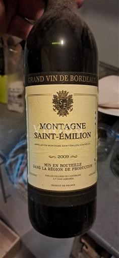 Bordeaux Montagne-Saint-Émilion Saint Emilion 2009