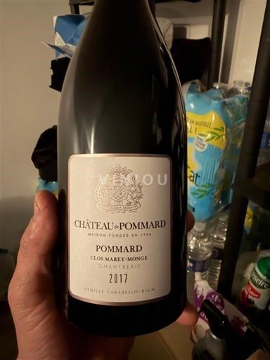 Burgundy Pommard Château Pommard Clos Marey-Monge 'Chantrerie' 2017