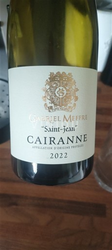 Рона долина Cairanne Gabriel Meffre Saint-Jean 2022