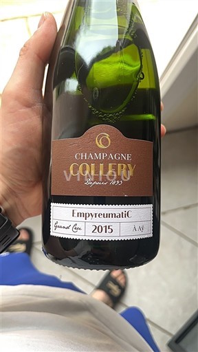 Champagne Grand Cru Collery EmpyreumatiC 2015
