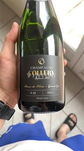 Champagne Grand Cru Champagne Collery Blanc de Noirs Grand Cru Ikke årgangsbestemt